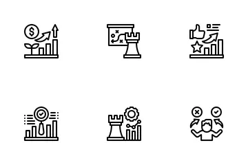 Business Strategy Icon Pack