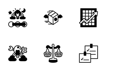 Business Strategy Icon Pack