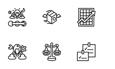 Business Strategy Icon Pack