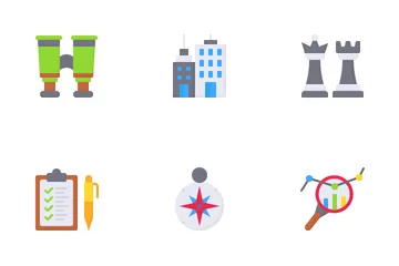 Business Strategy Icon Pack