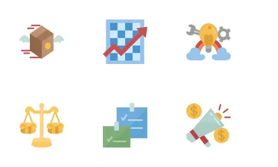 Business Strategy Icon Pack