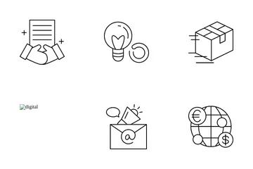 Business Strategy Icon Pack