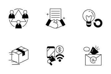 Business Strategy Icon Pack