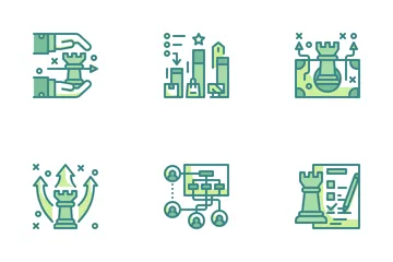 Business Strategy Icon Pack