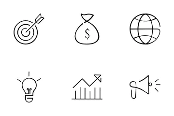 Business Strategy Icon Pack