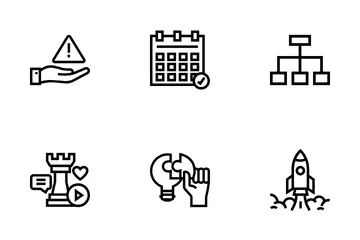 Business Strategy Icon Pack