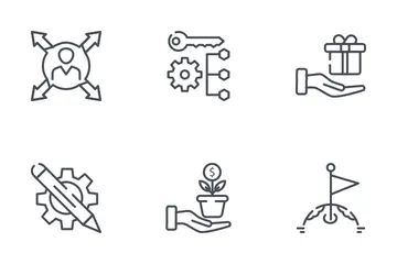 Business Strategy Icon Pack