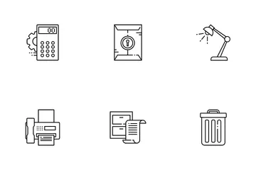 Business Supplies Icon Pack