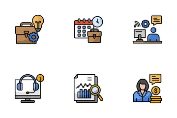 Business Support Services Icon Pack