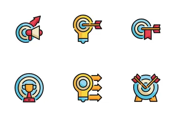 Business Target Icon Pack