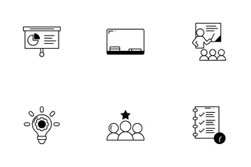 Business Training Icon Pack