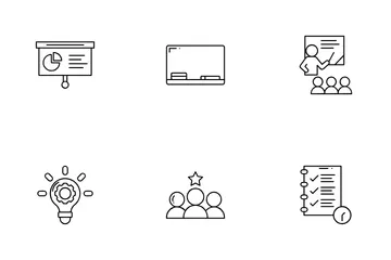 Business Training Icon Pack