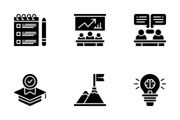 Business Training Icon Pack