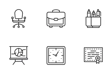 Business Workspace Icon Pack