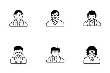 Businessman  3 Icon Pack
