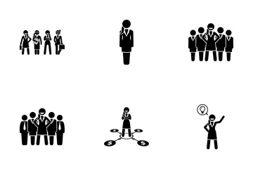 Businesswoman Icon Pack