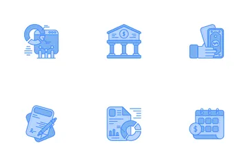Bussines And Finance Icon Pack