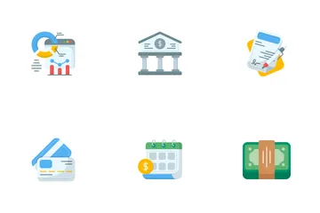 Bussines And Finance Icon Pack