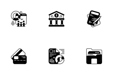 Bussines And Finance Icon Pack