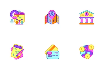 Bussines And Finance Icon Pack