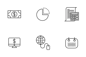 Bussiness & Finance VOL1 Icon Pack