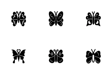 Butterfly Glyph P1s2 Icon Pack