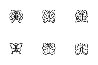 Butterfly Line P1s1 Icon Pack