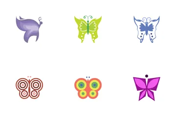 Butterfly Logo Icon Pack
