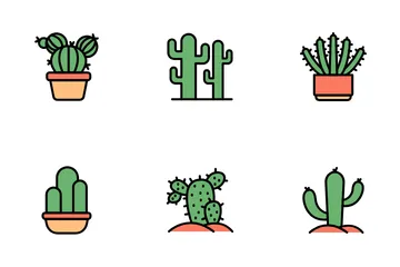 Cactus And Succulent Icon Pack