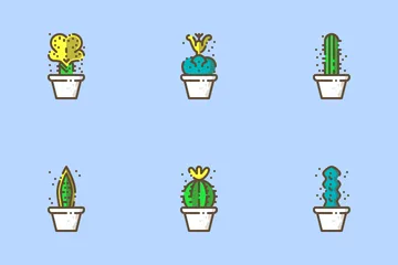 Cactus And Succulent Icon Pack