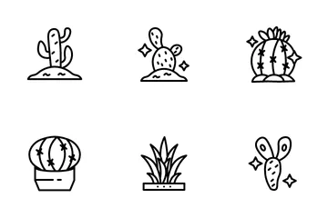 Cactus Icon Pack