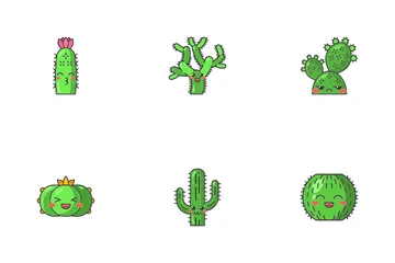 Cactuses Icon Pack