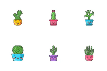Cactuses Icon Pack