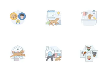 Cães Pacote de Ícones