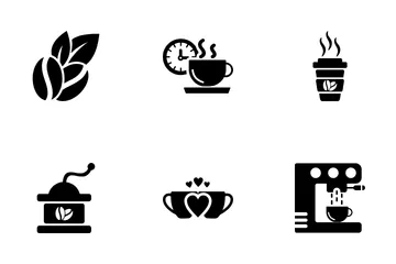 Café Paquete de Iconos