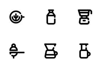 Café Paquete de Iconos
