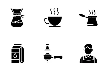 Café Paquete de Iconos