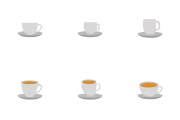 Café et thé Icon Pack