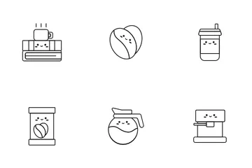 Cafetería Icon Pack