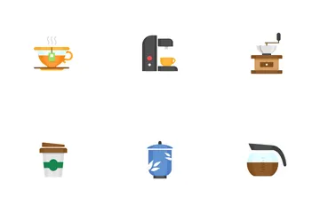 Cafe y te Paquete de Iconos
