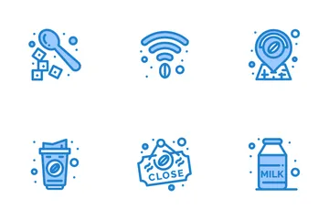 Cafetería Icon Pack