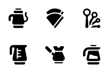 Cafetería Paquete de Iconos