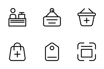 Caissier et autres Pack d'Icônes