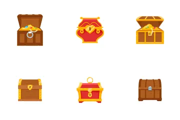 Caja del Tesoro Paquete de Iconos