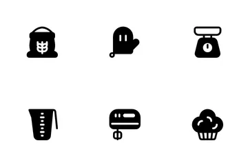 Cakes And Bakery Icon Pack