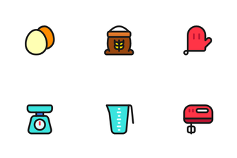 Cakes & Bakery Icon Pack