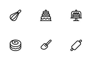 Cakes & Bakery Icon Pack