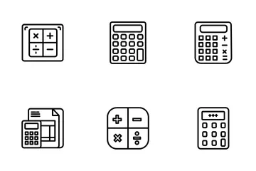 Calculator Icon Pack