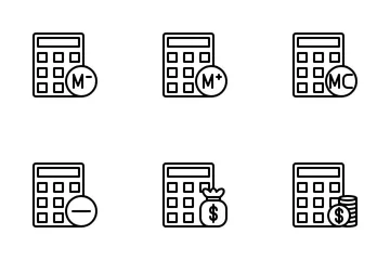 Calculator Icon Pack