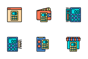 Calculator Tools Icon Pack